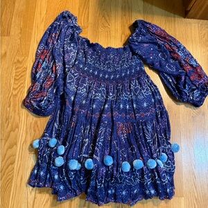 Sundress blue dress xl/l